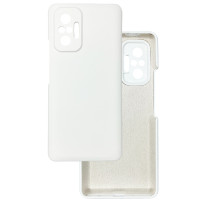 Чохол накладка Silicone Cover Soft Touch ЗК Xiaomi Redmi Note 10 Pro/Max Білий