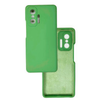 Чохол накладка Silicone Cover Soft Touch ЗК Xiaomi 11T / 11T Pro М'ятний