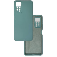 Чехол накладка Silicone Cover Soft Touch ЗК Xiaomi Redmi Note 11 Pro / Note 12 Pro 4G / Poco X4 NFC Тиффани