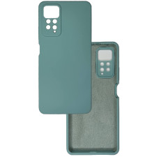 Чехол накладка Silicone Cover Soft Touch ЗК Xiaomi Redmi Note 11 Pro / Note 12 Pro 4G / Poco X4 NFC Тиффани