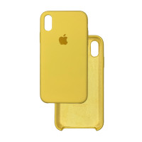 Чехол Silicone Case iPhone Xr yellow