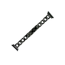 Ремінець Apple Watch металевий Diamond strap 42/44/45/49 mm Black