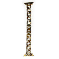 Ремінець Apple Watch металевий Diamond strap 42/44/45/49 mm Gold