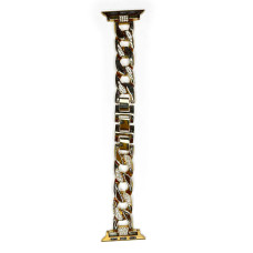 Ремінець Apple Watch металевий Diamond strap 42/44/45/49 mm Gold