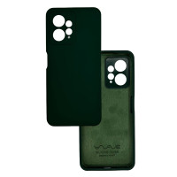 Чохол накладка Silicone Cover Soft Touch ЗК  Xiaomi Redmi Note 12 4G Темно-зелений