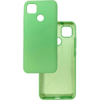 Чехол накладка Silicone Cover Soft Touch ОК Xiaomi Redmi 9С/10A Мятный