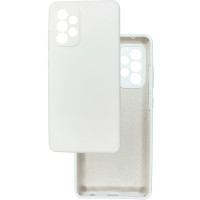 Чохол накладка Silicone Cover Soft Touch ЗК Samsung A52 Білий