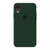 Чохол Silicone Case iPhone Xr Темно-зелений