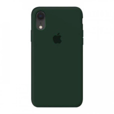 Чехол Silicone Case iPhone Xr Темно-зеленый