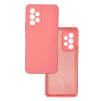 Чохол накладка Silicone Cover Soft Touch ЗК Samsung A53 5G Рожевий