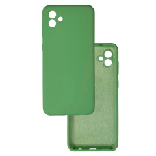 Чехол накладка Silicone Cover Soft Touch ЗК Samsung A04e/M04 Мятный