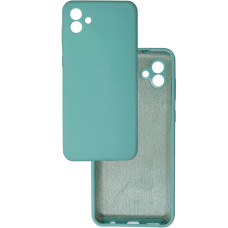 Чехол накладка Silicone Cover Soft Touch ЗК Samsung A04e/M04 Тиффани