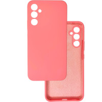 Чохол накладка Silicone Cover Soft Touch ЗК  Samsung A34 5G Рожевий
