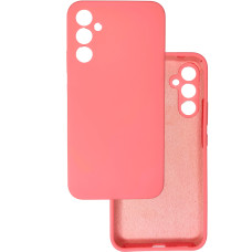 Чохол накладка Silicone Cover Soft Touch ЗК  Samsung A34 5G Рожевий