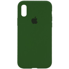 Чохол Silicone Case iPhone Xr Зелений (Dark Olive)