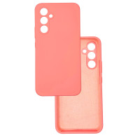 Чехол накладка Silicone Cover Soft Touch ЗК Samsung A54 5G Розовый