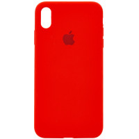 Чехол Silicone Case iPhone Xs Max Red Classic