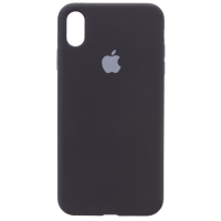 Чехол Silicone Case iPhone Xs Max Black Classic