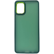 Чехол накладка Space Color Samsung A31 Зеленый