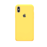 Чохол Silicone Case iPhone Xs Max yellow