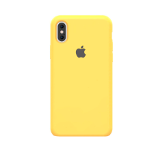Чохол Silicone Case iPhone Xs Max yellow