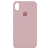 Чохол Silicone Case iPhone Xs Max пудра