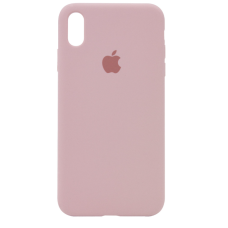 Чехол Silicone Case iPhone Xs Max пудра