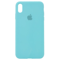 Чехол Silicone Case iPhone Xs Max тифани
