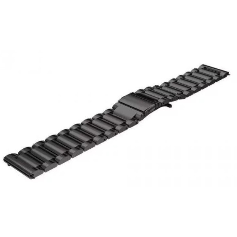 Ремешок Amazfit/Samsung Metall links 20 mm black