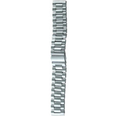 Ремешок Amazfit/Samsung Metall links 20 mm silver
