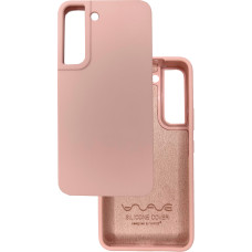 Чехол накладка Silicone Cover Soft Touch ОК Samsung S22+ Plus Пудра