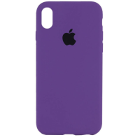 Чохол Silicone Case iPhone Xs Max фіолет