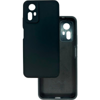 Чехол накладка Silicone Cover Soft Touch ЗК Xiaomi Redmi Note 12S Черний