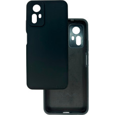 Чехол накладка Silicone Cover Soft Touch ЗК Xiaomi Redmi Note 12S Черний