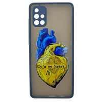 Чохол накладка Totu Print Heart Samsung A71