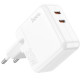 Сетевой адаптер Hoco C110A Lucky 2 USB-C PD35W