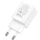 Мережевий адаптер Hoco N27 PD+QC3.0 20 W білий