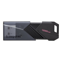 USB Flash Kingston Exodia Onyx 128Gb 3.2 чорна