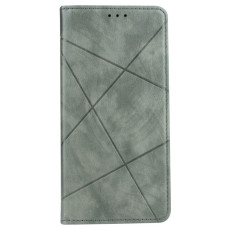 Чехол книжка Business leather Xiaomi Redmi Note 8 Pro Серый
