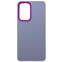 Чохол накладка матовий ColorFrame Samsung A52 бузковий (2)