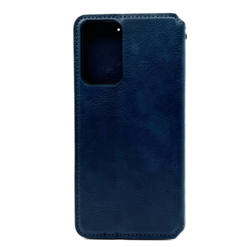 Чехол книжка кожаный Cubic Xiaomi Redmi Note 10 Pro/Max Синий