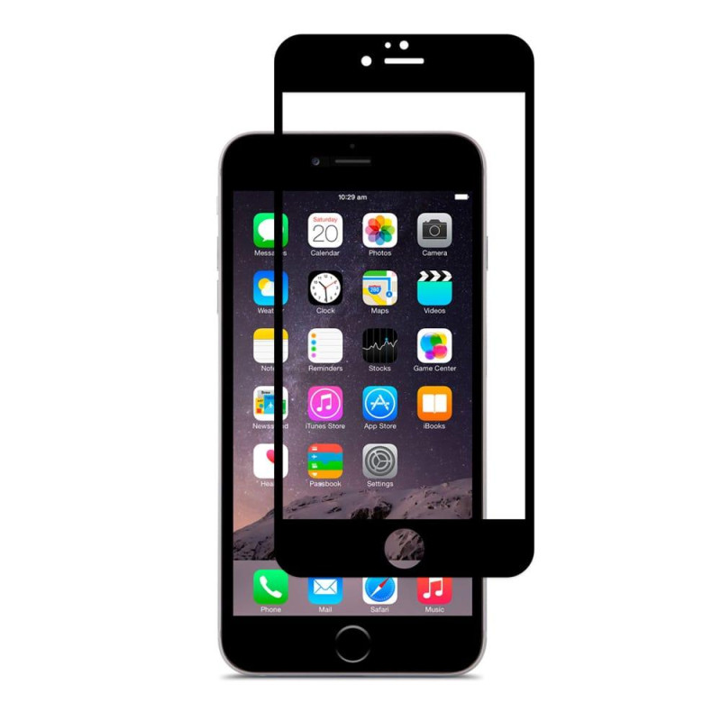Захисне скло iPhone 6+ 5D black