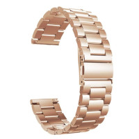 Ремешок Amazfit/Samsung Metall links 20 mm rose gold