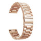 Ремешок Amazfit/Samsung Metall links 20 mm rose gold