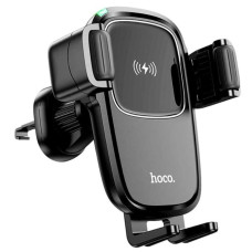 Автотримач Hoco HW1 бездротова зарядка 15W (прищіпка)