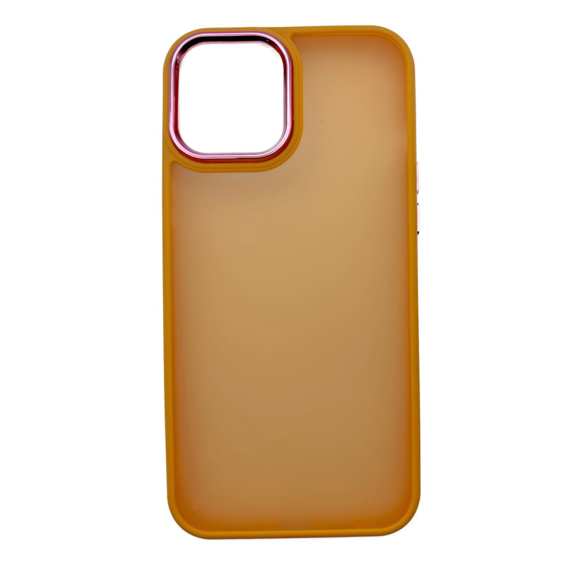 Чехол накладка Space Color iPhone 12 Pro Max оранжевый