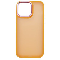 Чехол накладка Space Color iPhone 14 Pro Max оранжевый