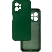 Чехол накладка Silicone Cover Soft Touch ЗК Xiaomi Redmi Note 12 4G Зеленый