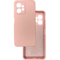 Чехол накладка Silicone Cover Soft Touch ЗК Xiaomi Redmi Note 12 4G Пудра