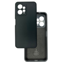 Чохол накладка Silicone Cover Soft Touch ЗК Xiaomi Redmi Note 12 4G Чорний